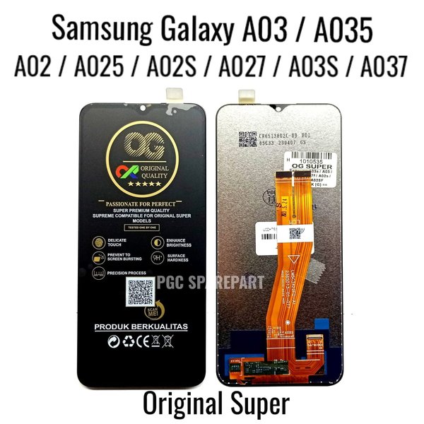 Original OEM LCD Touchscreen Fullset Samsung Galaxy A03 A03S A02S