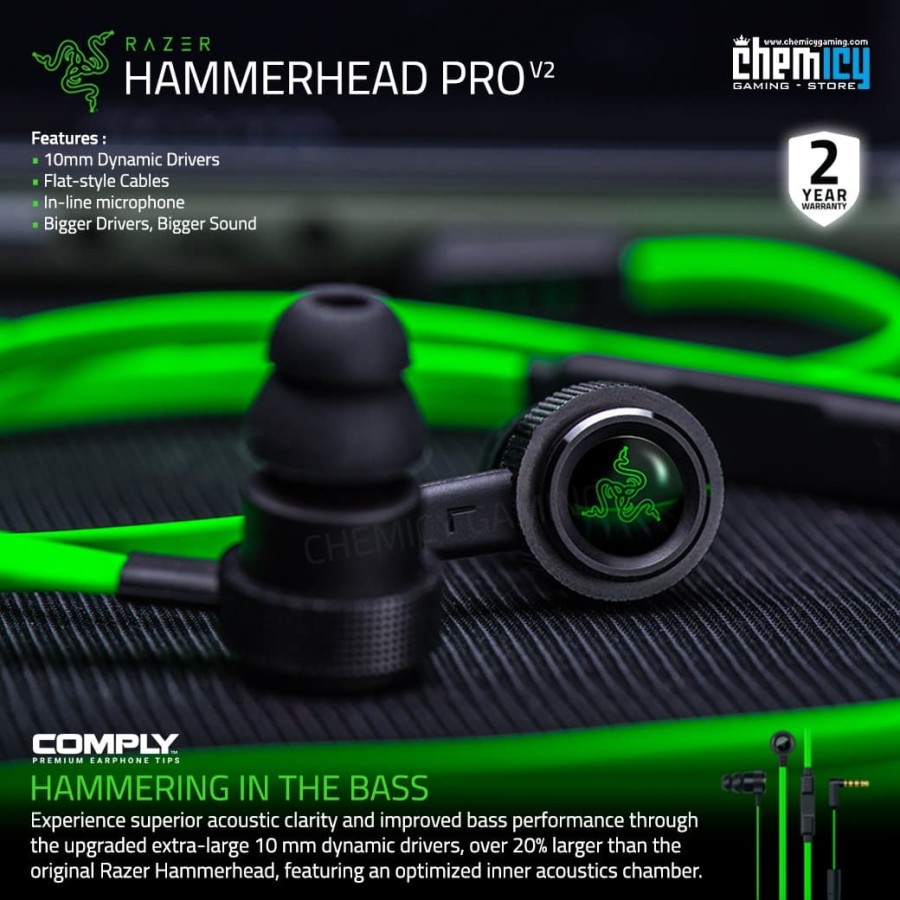 Razer Hammerhead Pro V Lazada Indonesia