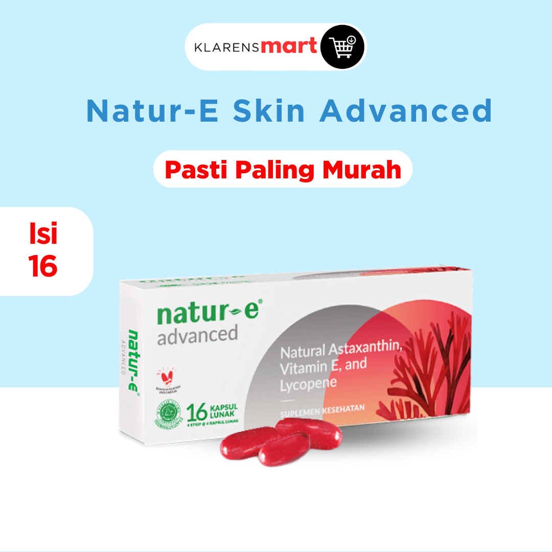 Natur E Advanced 16s Soft Capsule Suplemen Lazada Indonesia