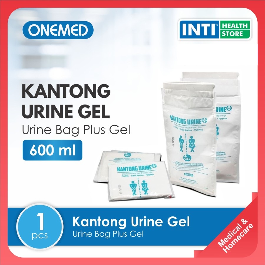 Onemed Kantong Urine Gel Urine Bag Plus Gel Kantong Urin Darurat