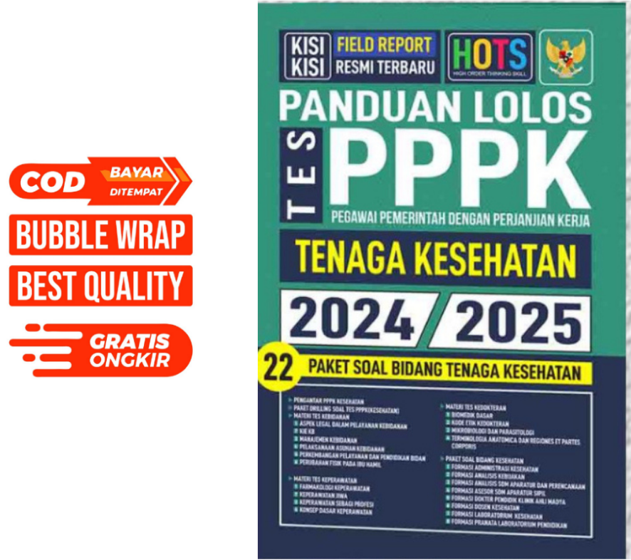 Buku Panduan Lolos Tes Pppk Untuk Tenaga Kesehatan Paket