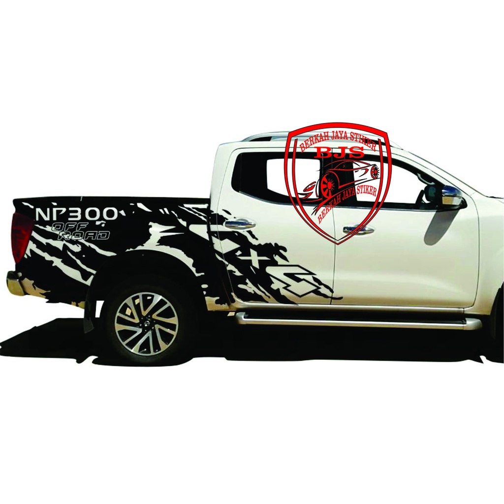 Sticker Mobil Strada Triton Stiker Sticker Mobil Mitsubishi Triton Side