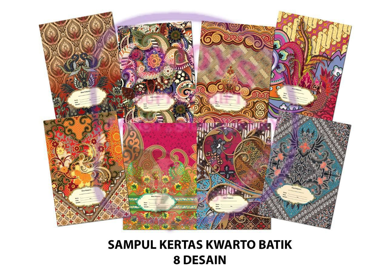 Sampul Buku Batik Kwarto Isi Lembar Lazada Indonesia