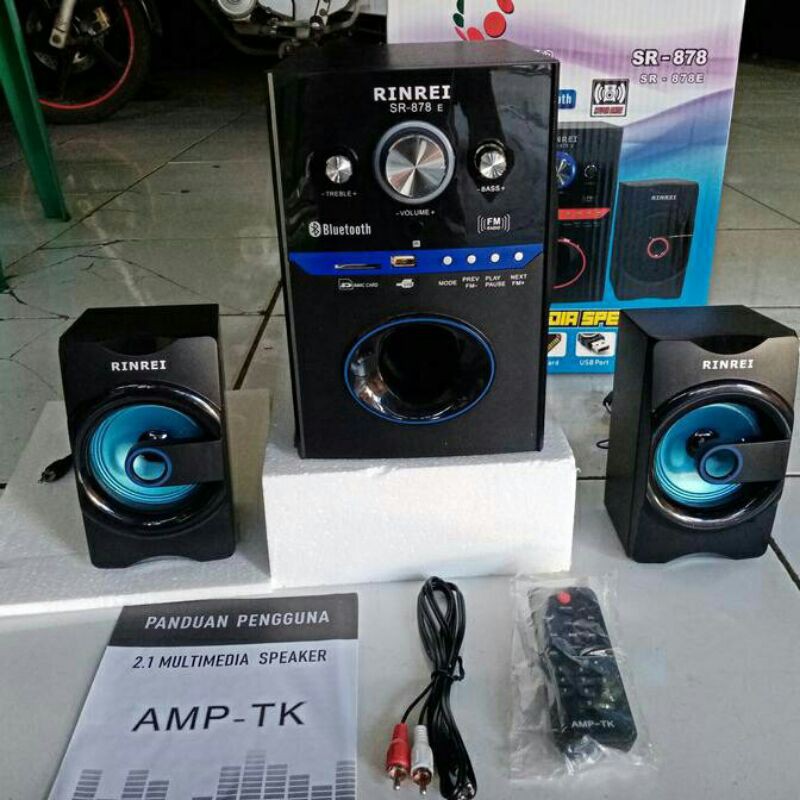 Promo Speaker Aktif RINREI SR 878 E 878L 878C Audio Multimedia 2 1