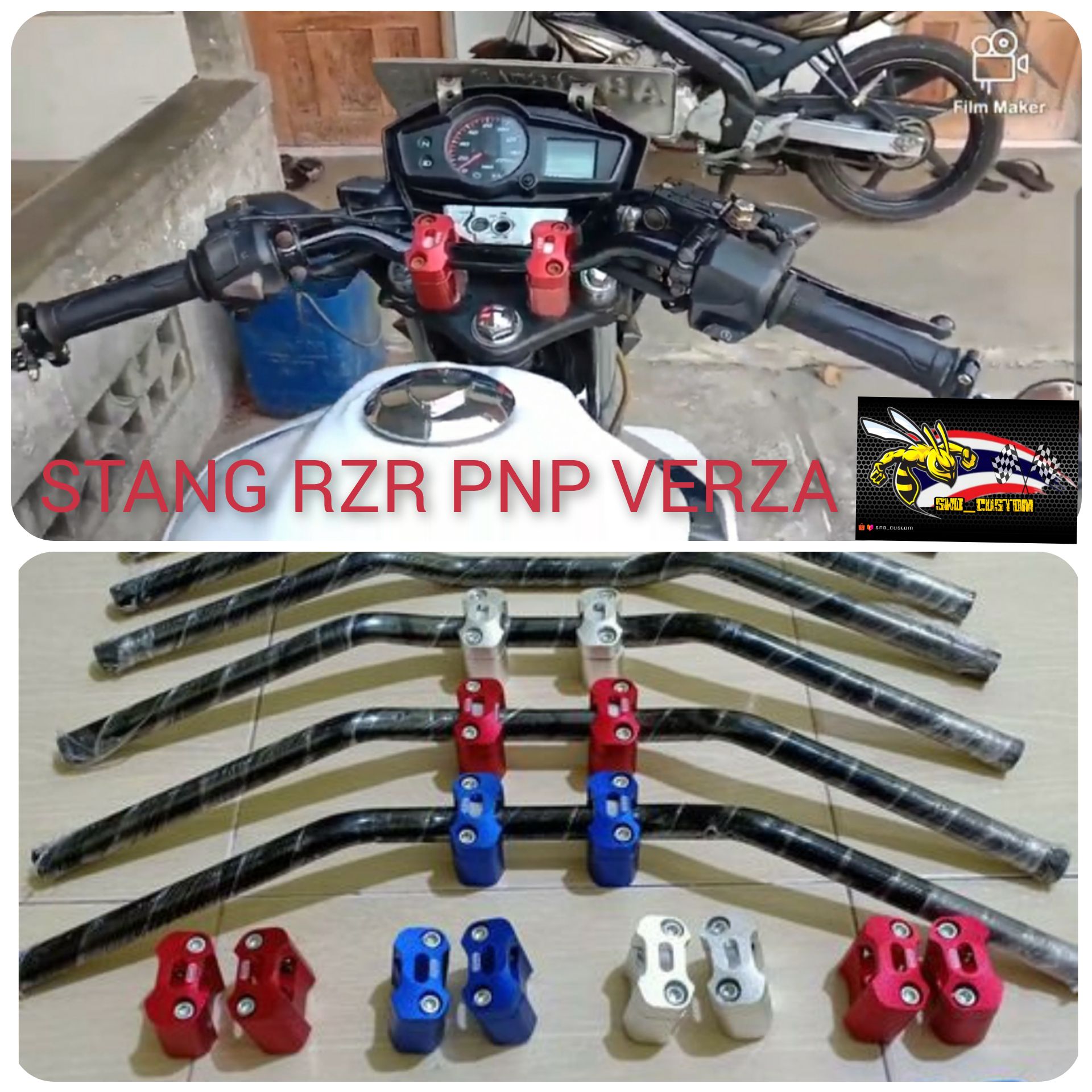 STANG RZR DAN RAISER CNC PNP HONDA VERZA Lazada Indonesia