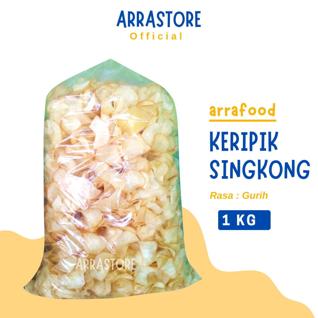 1 KG Keripik Singkong Renyah Dan Gurih Snack Khas Lampung Lazada