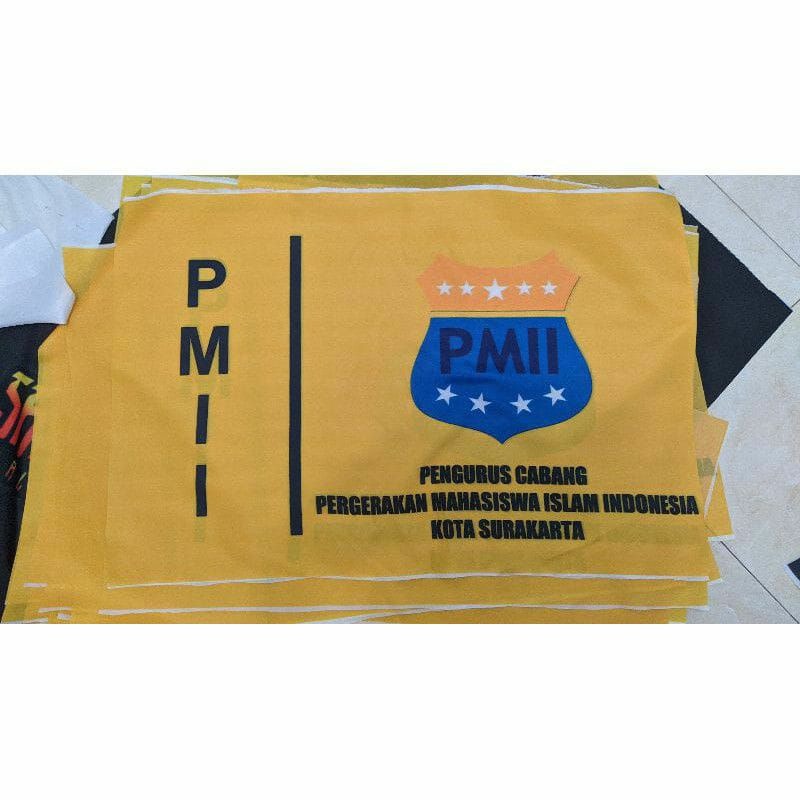 Bendera PMII Custom 90 X 60 Kualitas Terbaik Dan Termurah Bayar Di