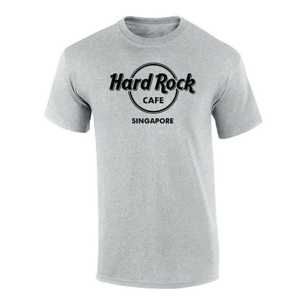 {HULA*HULA} Kaos Baju Obral Combed 30S Distro HARD ROCK CAFE SiNGAPORE SiNGAPURA Tshirt Murah HARDROCK