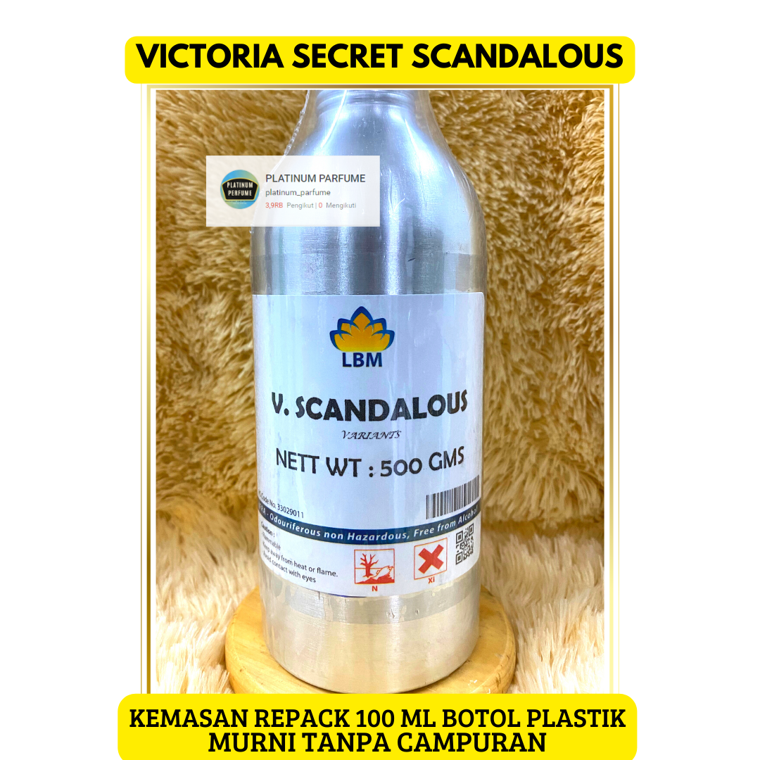 Biang Parfum Victoria Scandalous Repack 100 ML MURNI LBM Fragrance