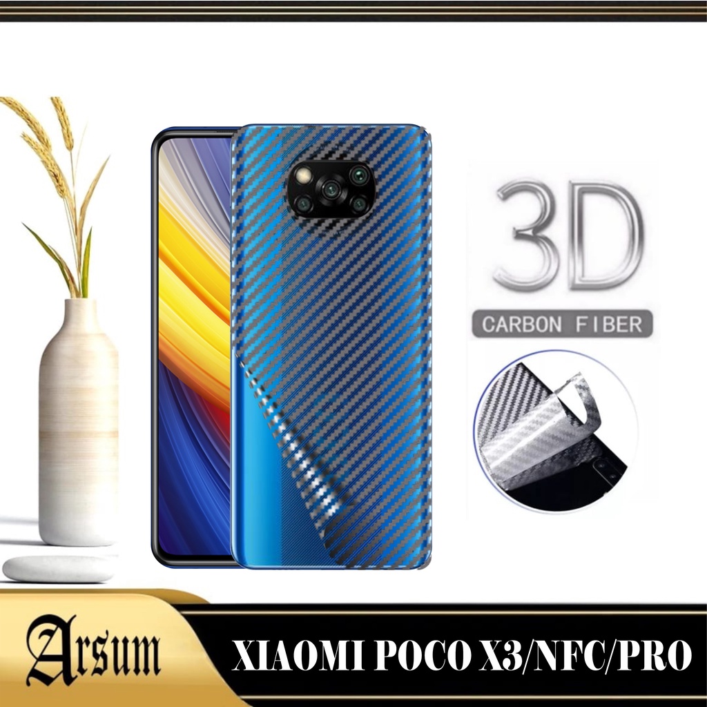 Promo Garskin Skin Carbon Xiaomi Poco X Pro Poco X Nfc Poco X