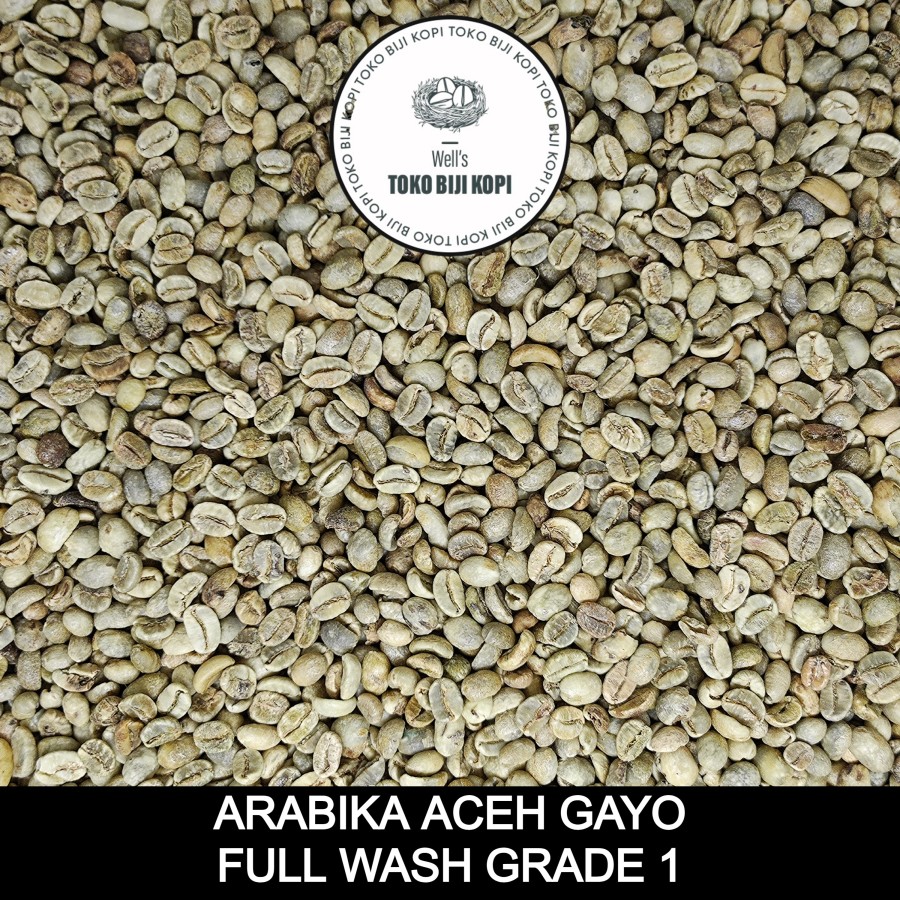 Green Bean Arabika Aceh Gayo Full Wash Grade Kg Lazada Indonesia