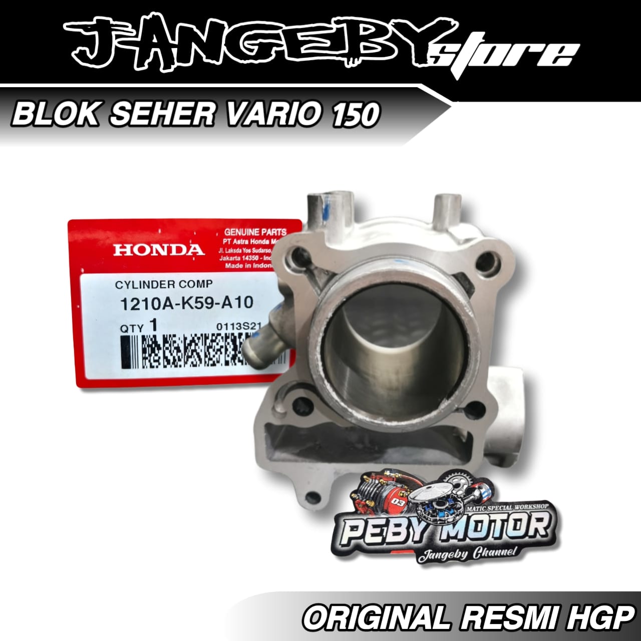 Blok Seher Vario 150 ORIGINAL Resmi HGP Jangeby Store Lazada Indonesia