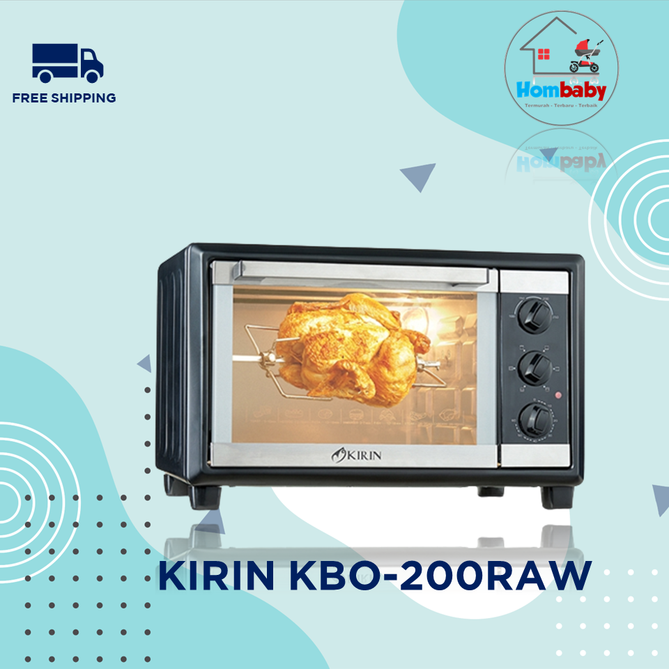 Oven Listrik Kirin Kbo Rab Oven Listrik Low Watt Kapasitas Liter