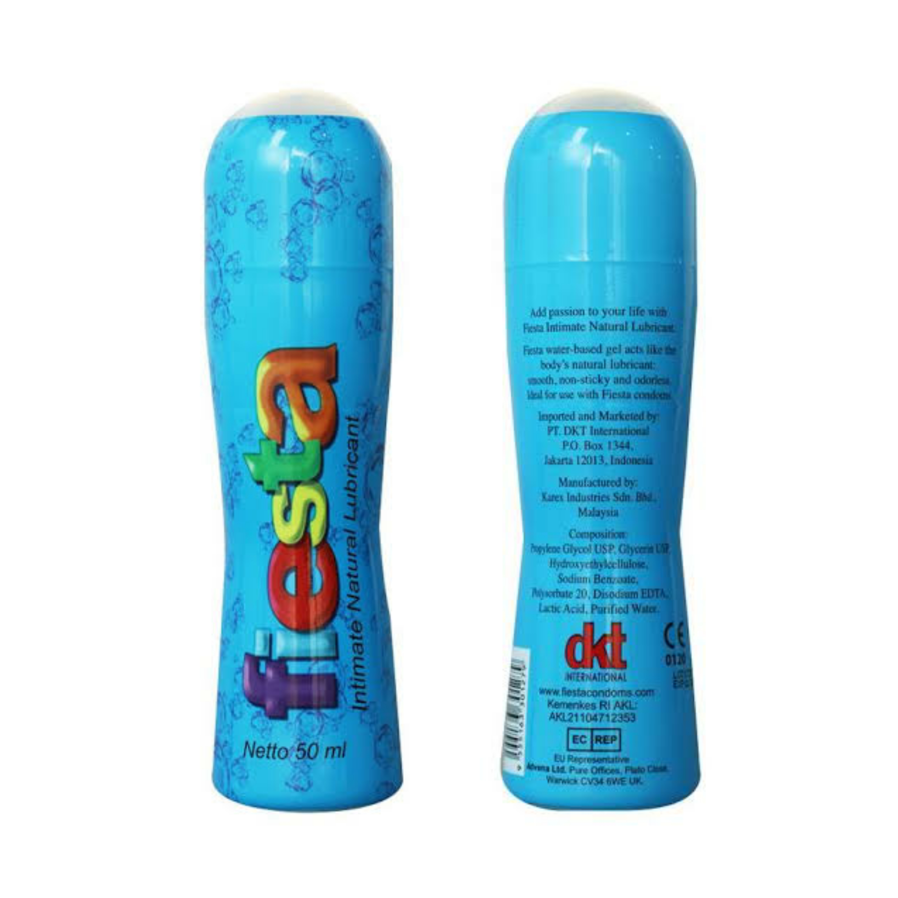 Fiesta Lubricant Gel Natural Pump 50mL Lazada Indonesia