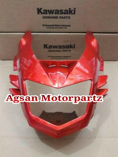batok lampu depan new ninja rr orange original