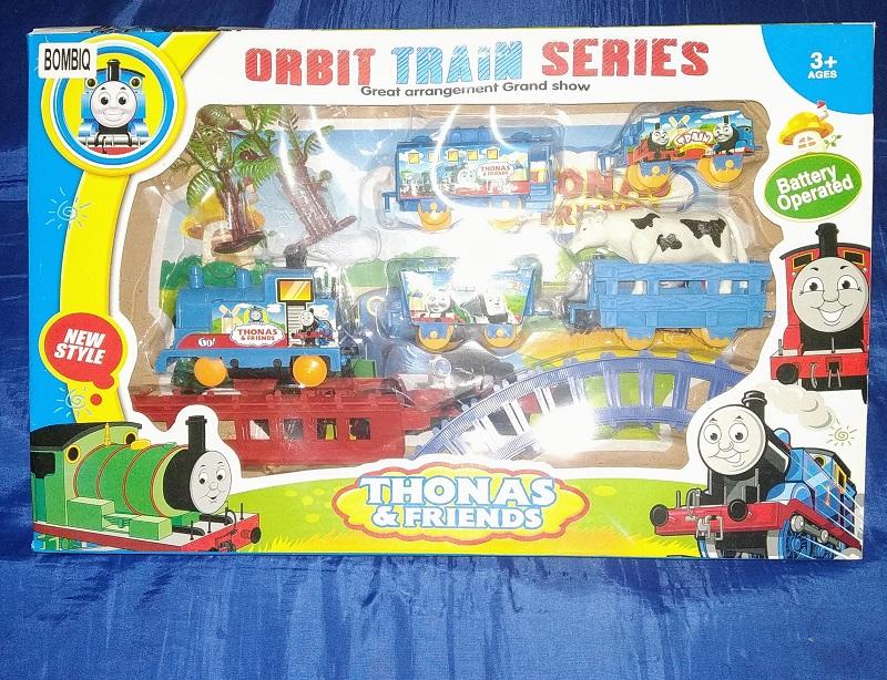 Mainan Anak Train Thomas And Friends - New Style : Kereta thomas yang lucu + Free Batre