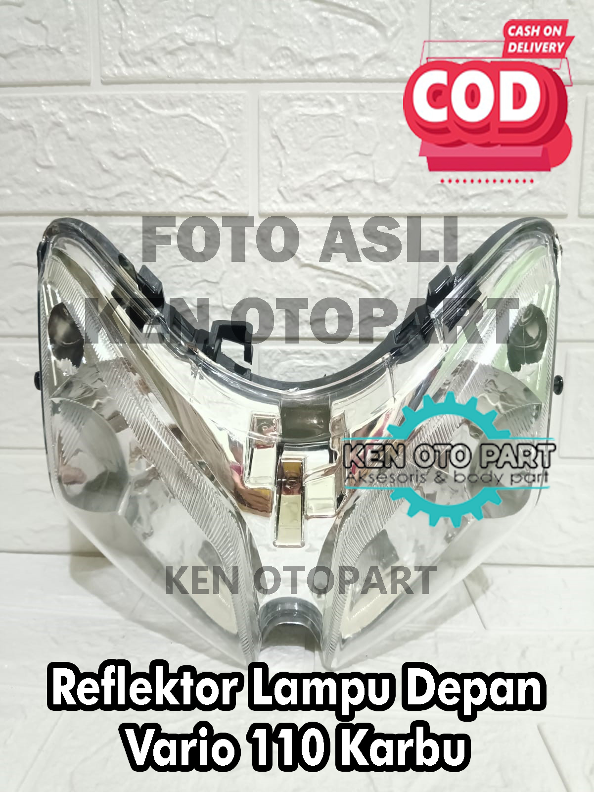 Reflektor Lampu Depan Honda Vario Lama 110 Karbu Old Lazada Indonesia