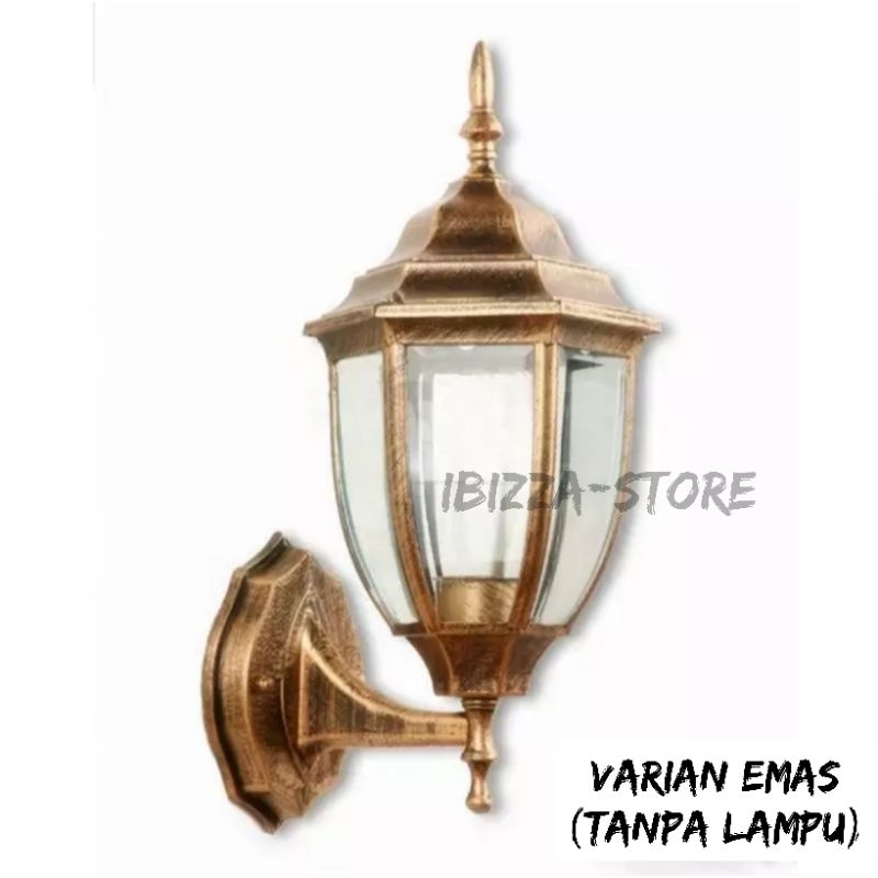 Lampu Dinding Klasik Hias Teras Outdoor Model Vintage Eropa Lampu E