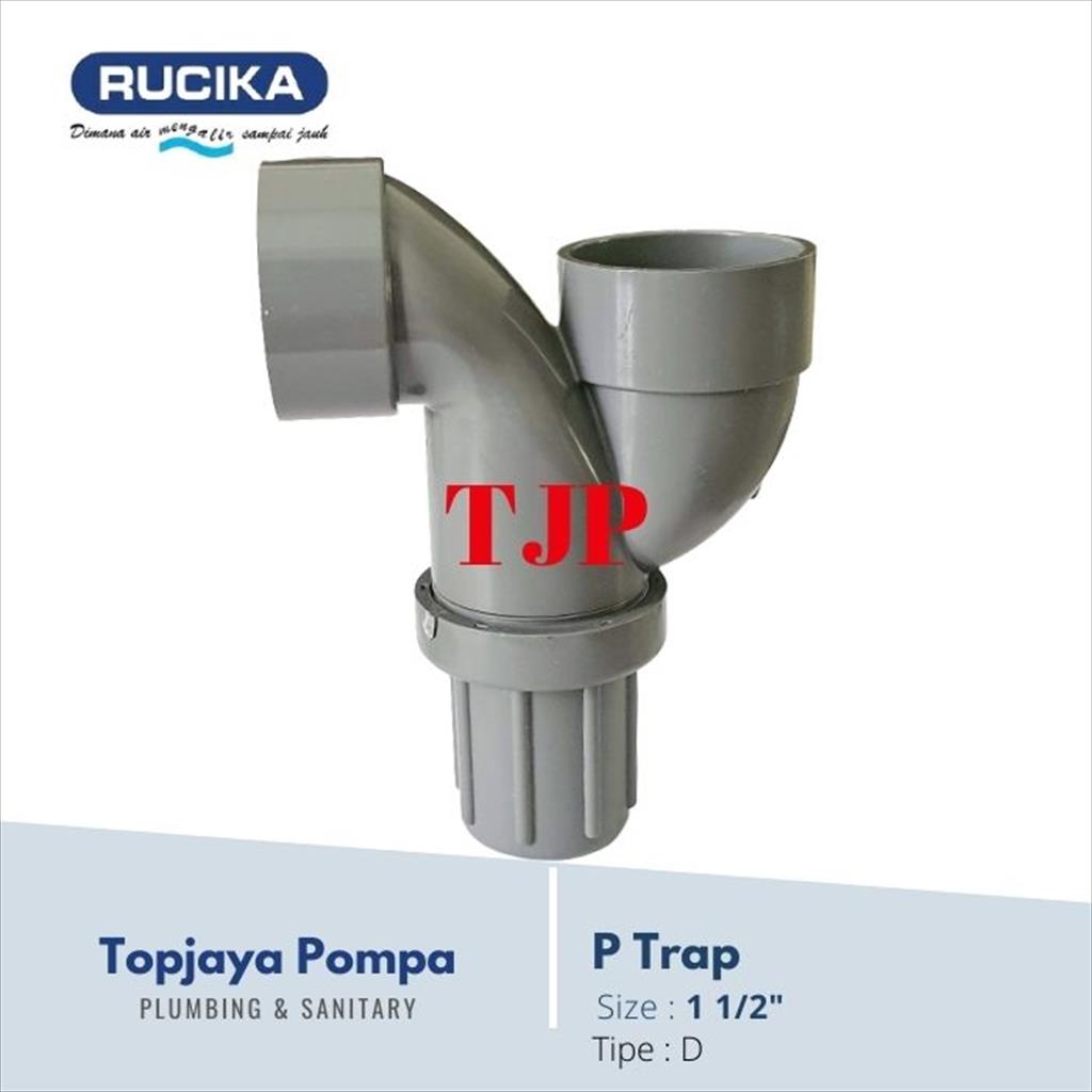 SAMBUNGAN PIPA PVC RUCIKA P TRAP 1 1 2 Lazada Indonesia