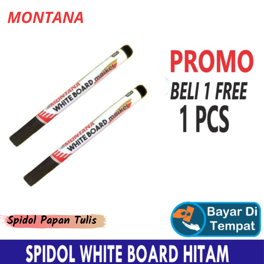 Promo Beli Gratis Pcs Spidol Spidol Montana Mw Bisa Di Hapus