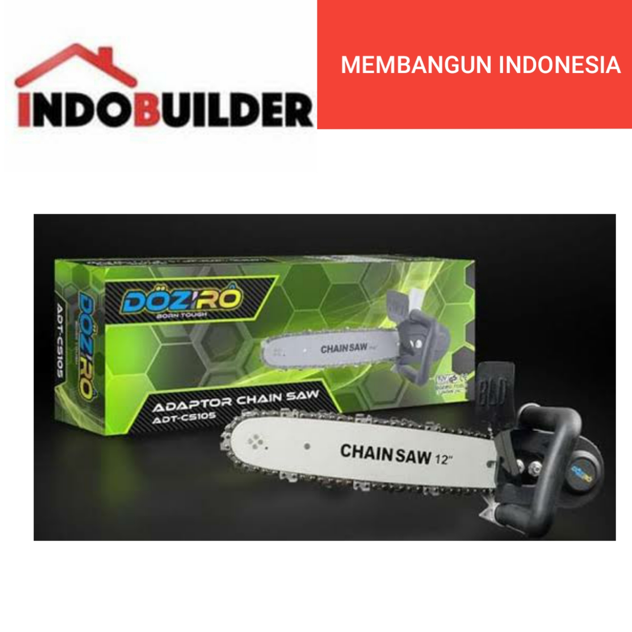 ADAPTOR CHAINSAW GERINDA TANGAN 12 INCH DOZIRO ADT CS105 Lazada Indonesia