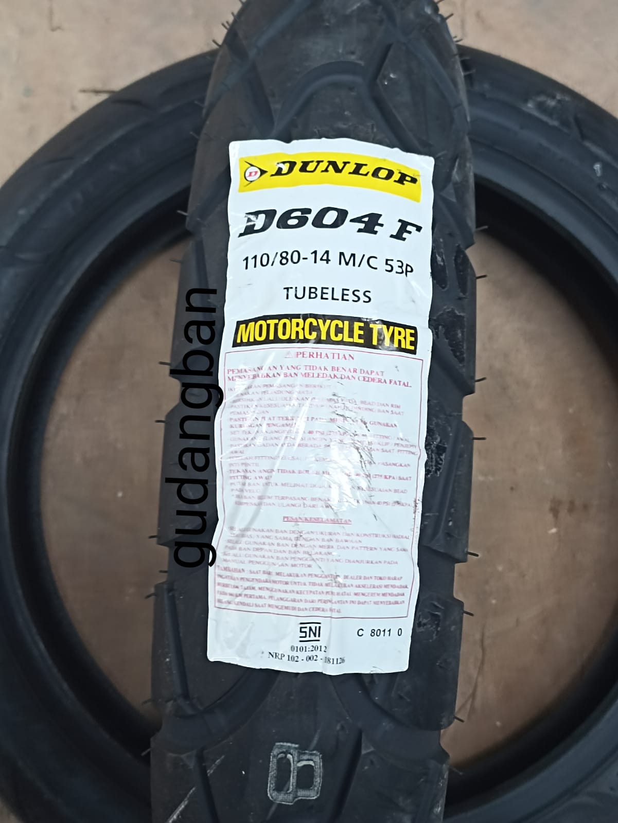 Dunlop D Dual Purpose Semi Trail Ban Luar Motor Adv Aerox