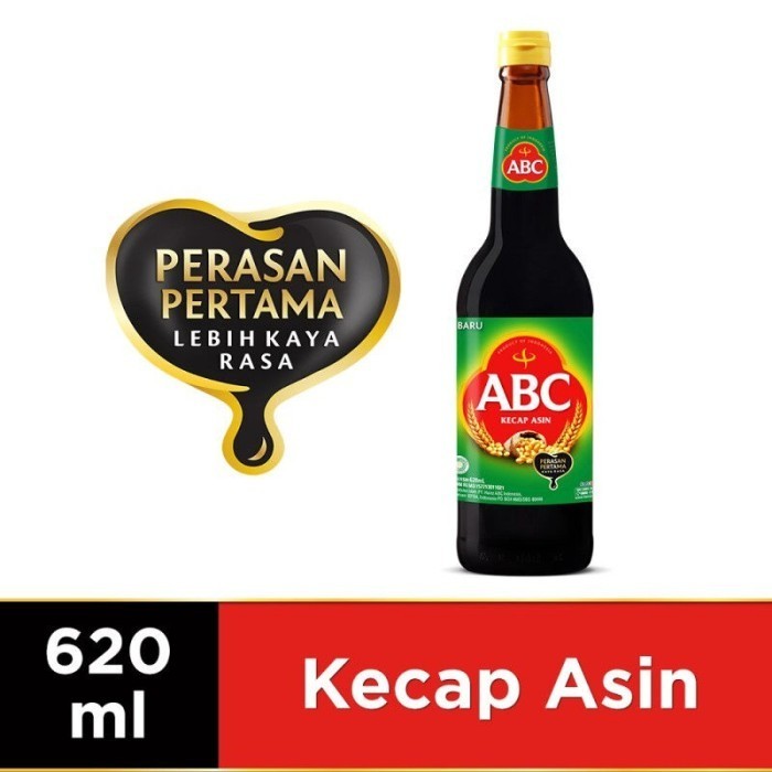 Kecap Asin ABC Botol Kaca Besar 620ml Lazada Indonesia