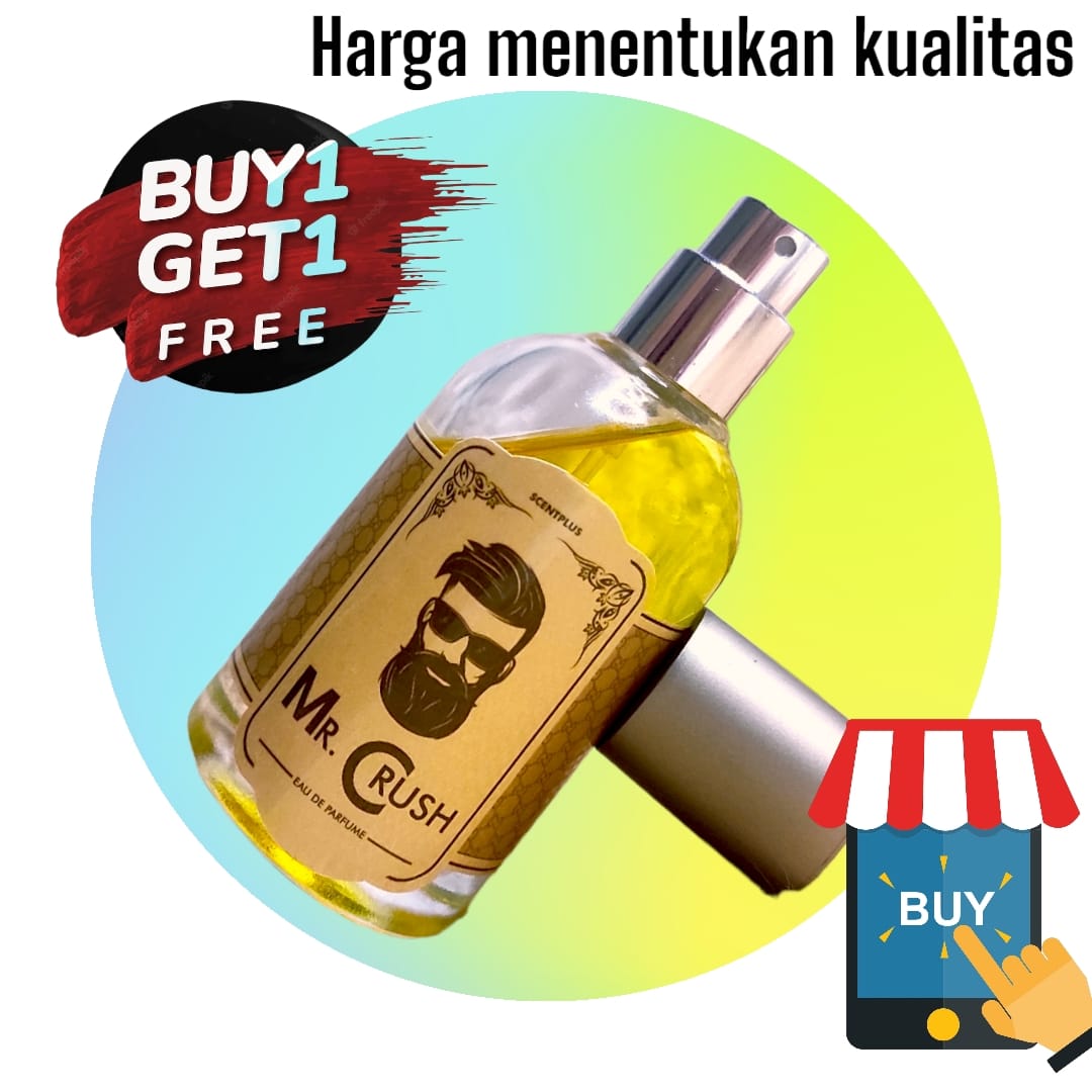 BELI 1 DAPAT 2 PARFUM Mr Crush Hrny Parfum Pria Parfum Pria Tahan