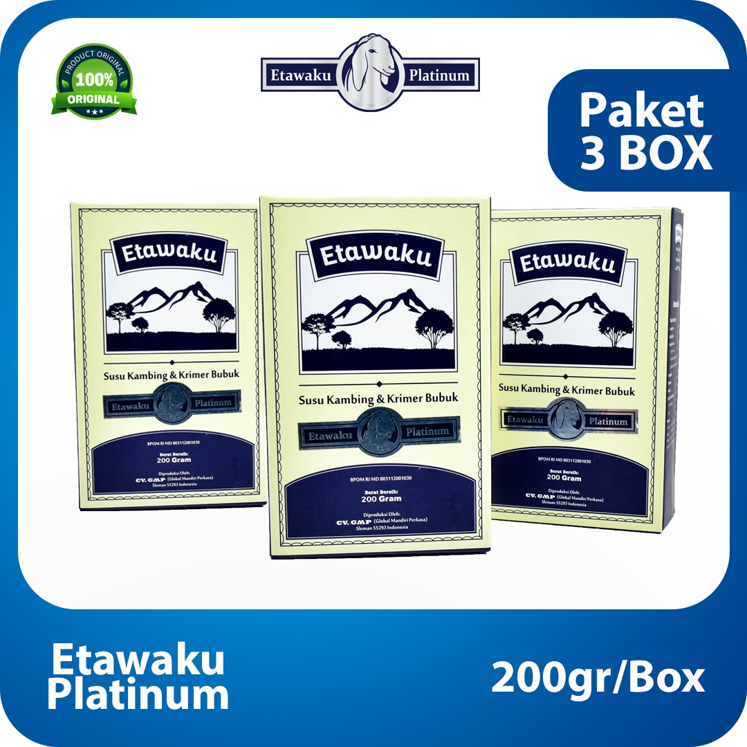 Best Seller Etawaku Platinum Paket Box Susu Kambing Etawa Murni