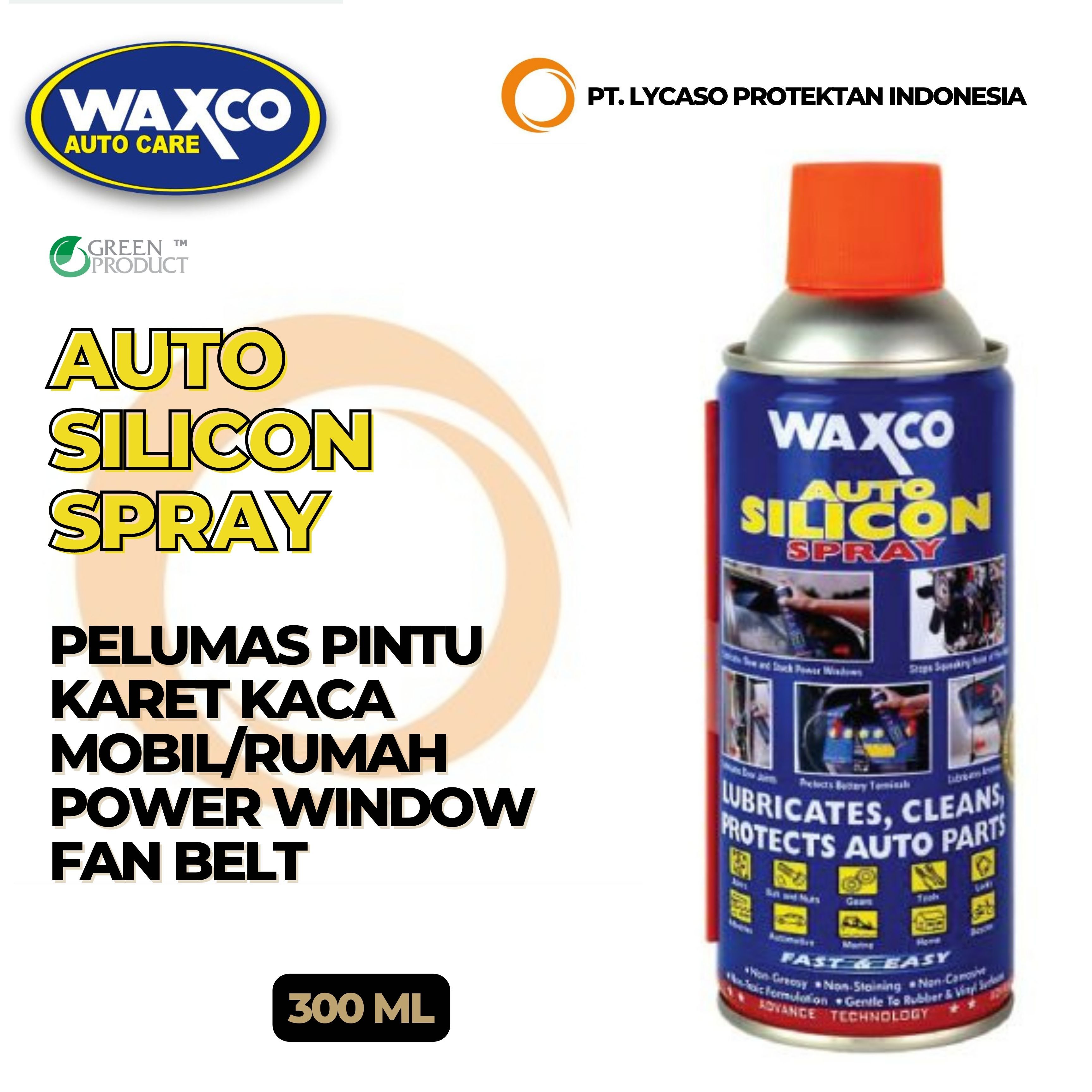 Waxco Auto Silicone Spray Ml Lazada Indonesia