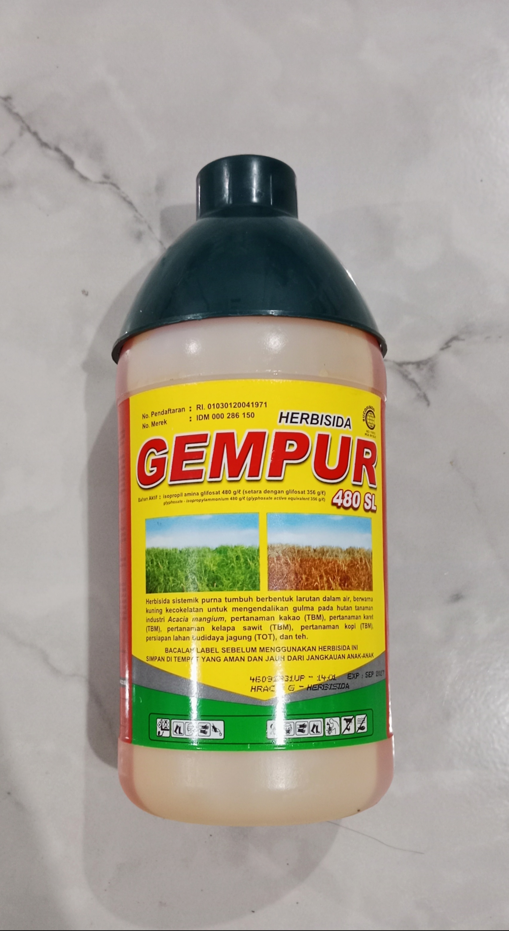 Herbisida Sistemik GEMPUR 480 SL Kemasan 1 Liter Lazada Indonesia