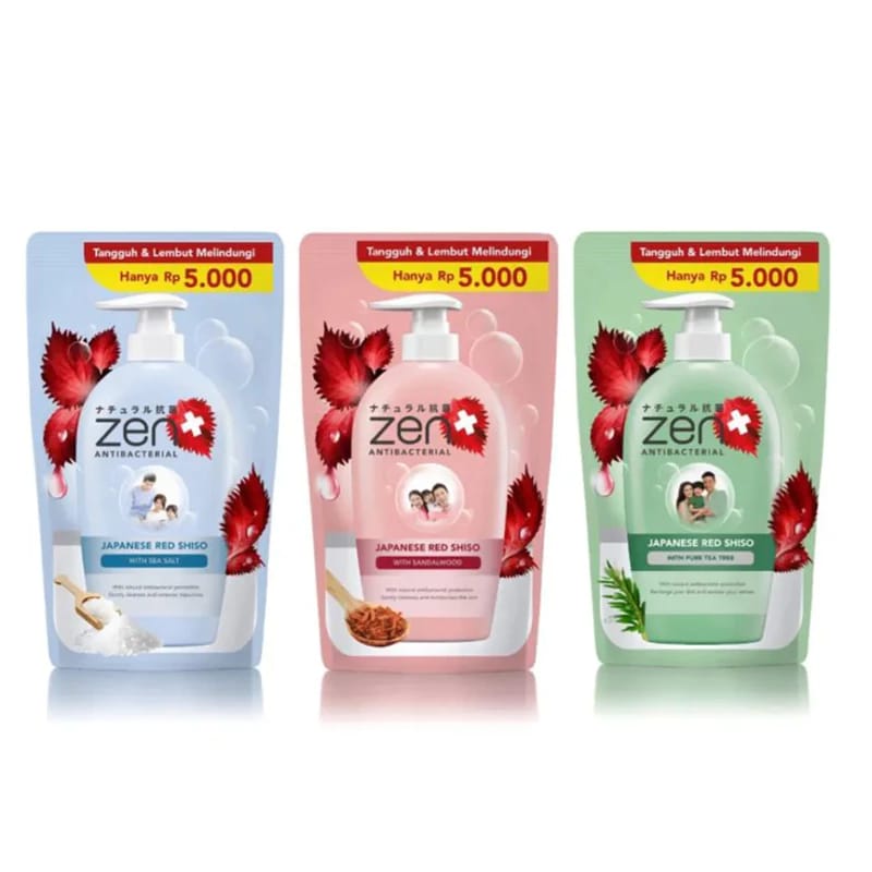 Mini Pack Shinzui Zen Body Cleanser Ml Sabun Cair Body Wash