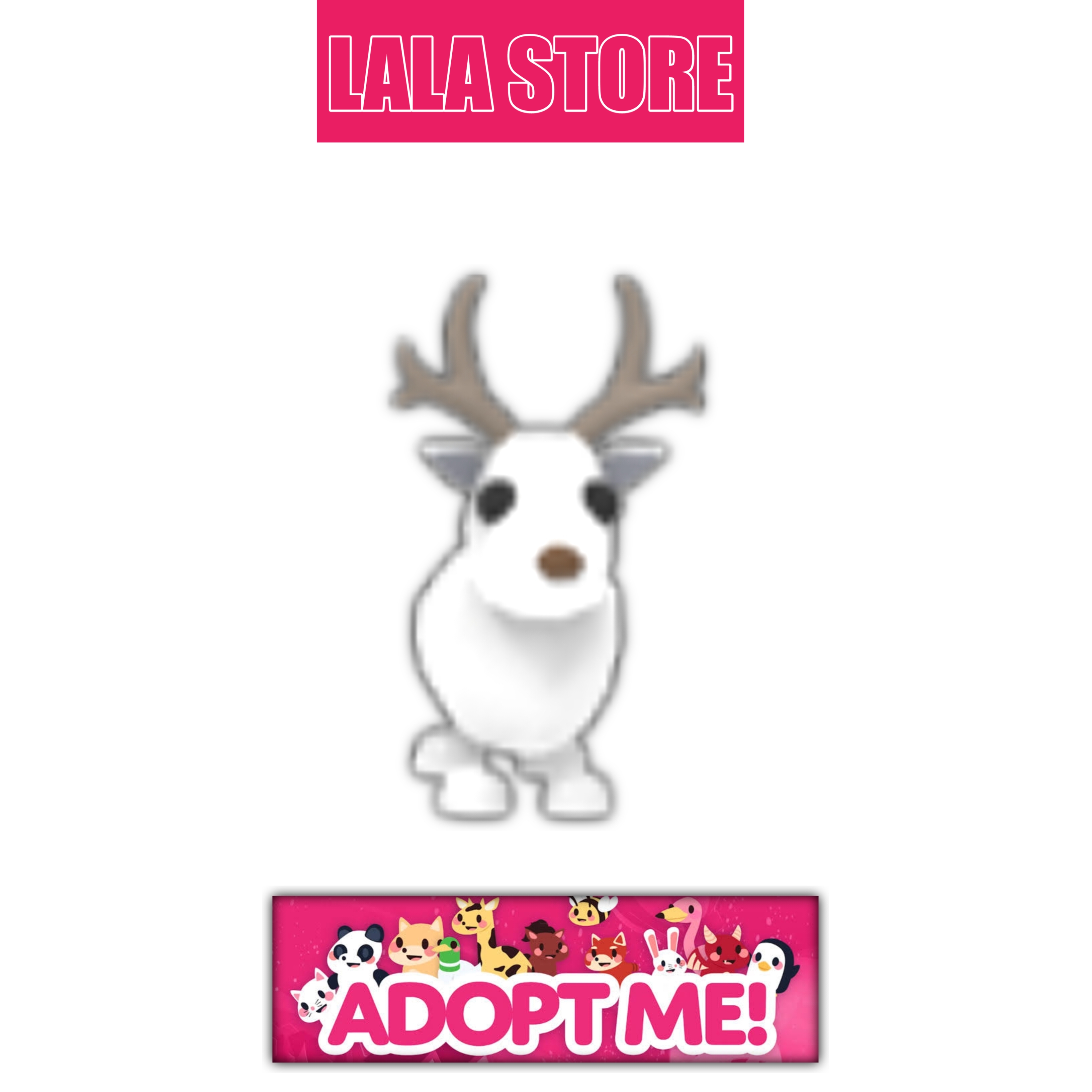 Adopt Me Arctic Reindeer Roblox Lazada Indonesia