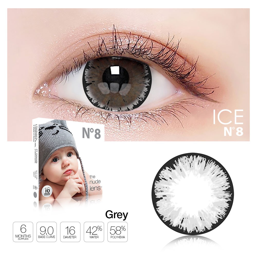 Bisa Cod Softlens Ice N N Normal Minus S D Big