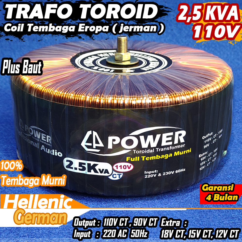 Trafo Toroid Trafo Donat Kva Ct V V Extra Ct V V V