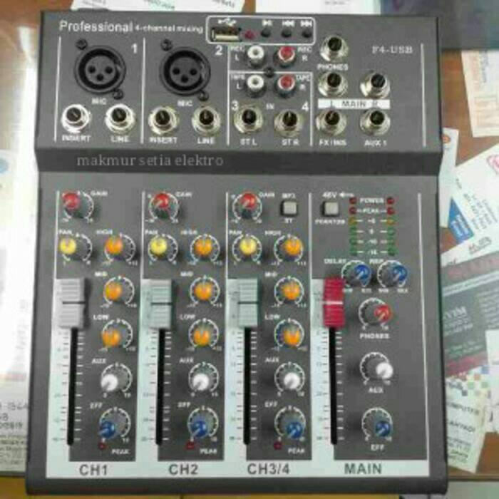 Power Mixer Audio 4ch ATL F4