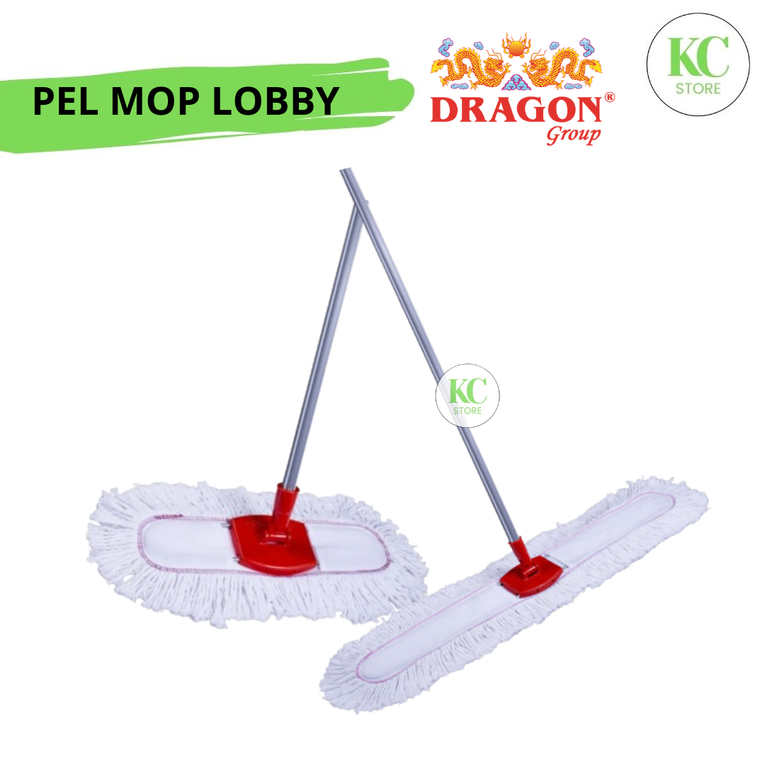 Mop Pel Lobi 38cm Dan 60cm Dragon Pel Mop Lobby Dragon Original