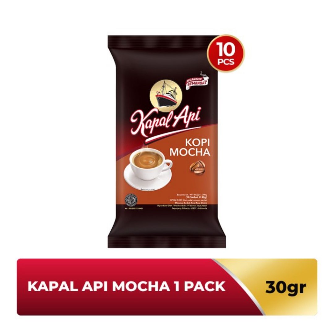 Kapal Api Mocha Pack Isi Sachet X Gram Lazada Indonesia