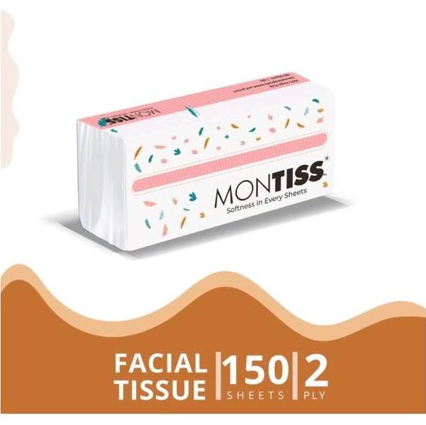 Tissue Tisu Facial Montiss 250 Sheets 2 Ply Lazada Indonesia