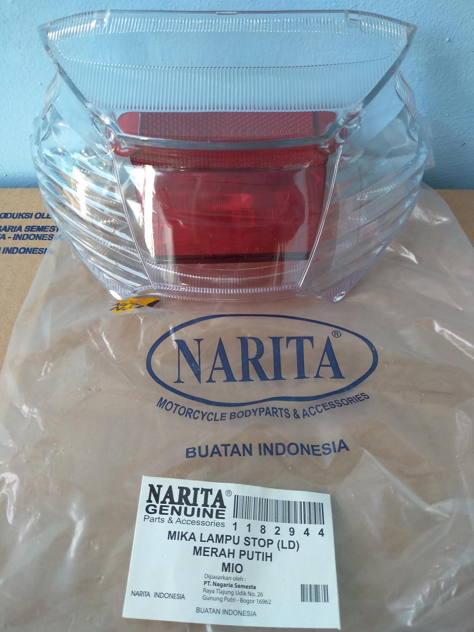 Mica Lampu Stop Yamaha Mio Merah Putih Lazada Indonesia