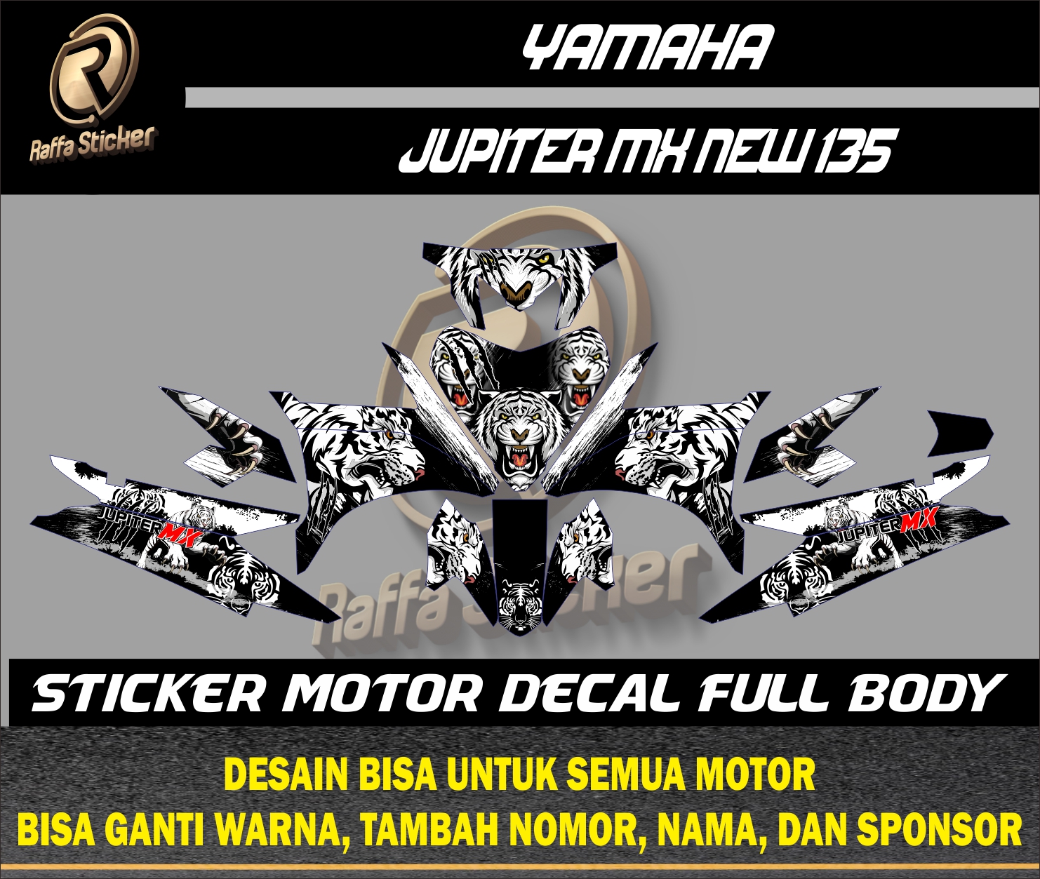 Decal Jupiter Mx New Full Body Stiker Jupiter Mx New Full Body