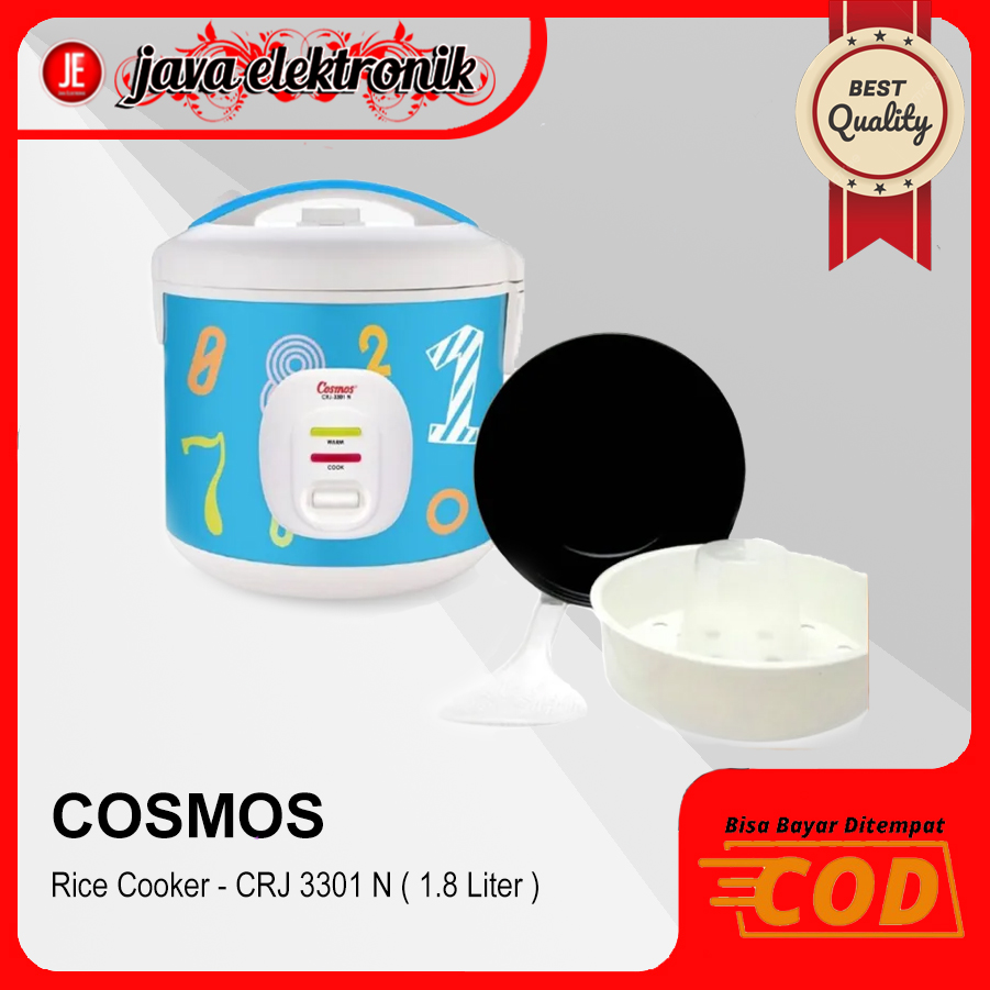 Rice Cooker Cosmos CRJ 3301 N Ukuran 1 8LITER 3 In 1 Lazada Indonesia