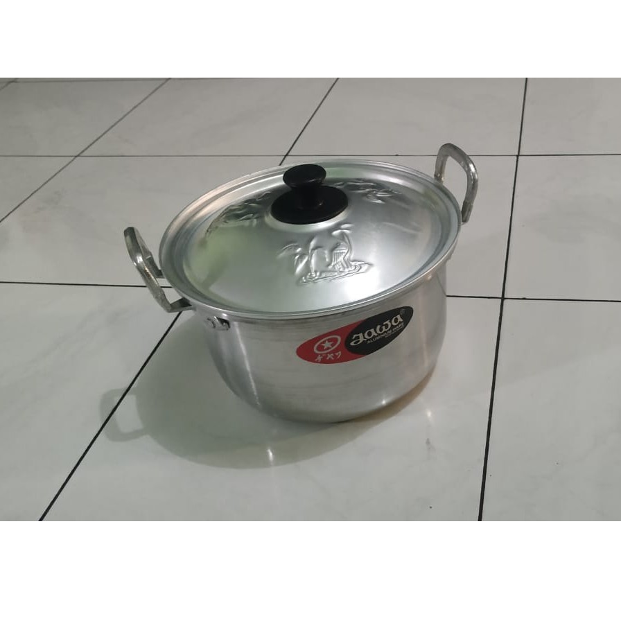 Panci Almunium TL Jawa Ukuran 16cm 18cm 20cm Dan 22cm Lazada Indonesia