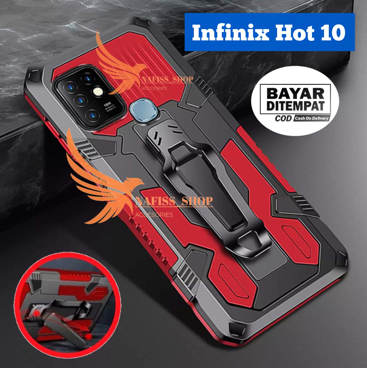 Casing Hp Infinix Hot Model Baru Hard Case Klip Kesing Silikon