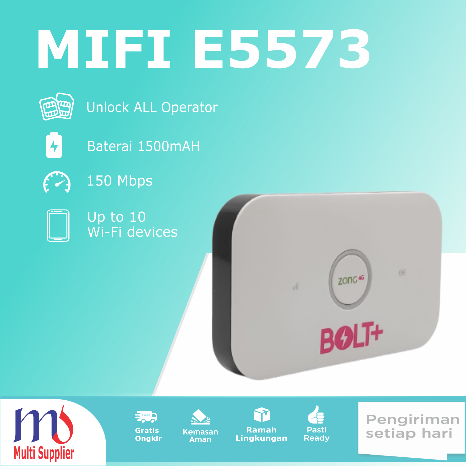 Modem Wifi Mifi 4G LTE K300 Unlock All Operator 150Mbps Lazada Indonesia