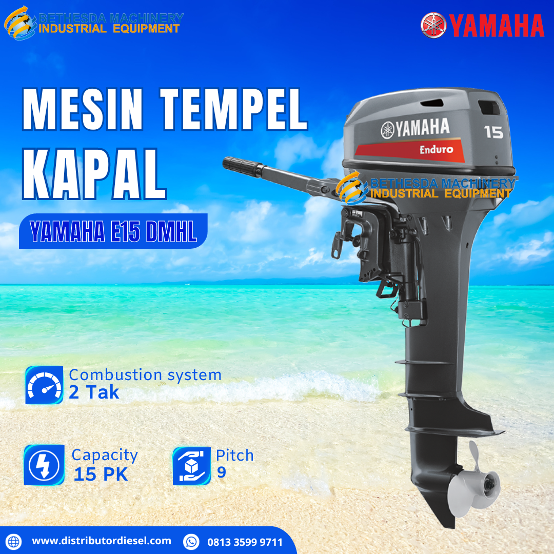 Mesin Tempel Yamaha E15DMHL Outboard 15 PK 15 HP 2 Tak Lazada Indonesia