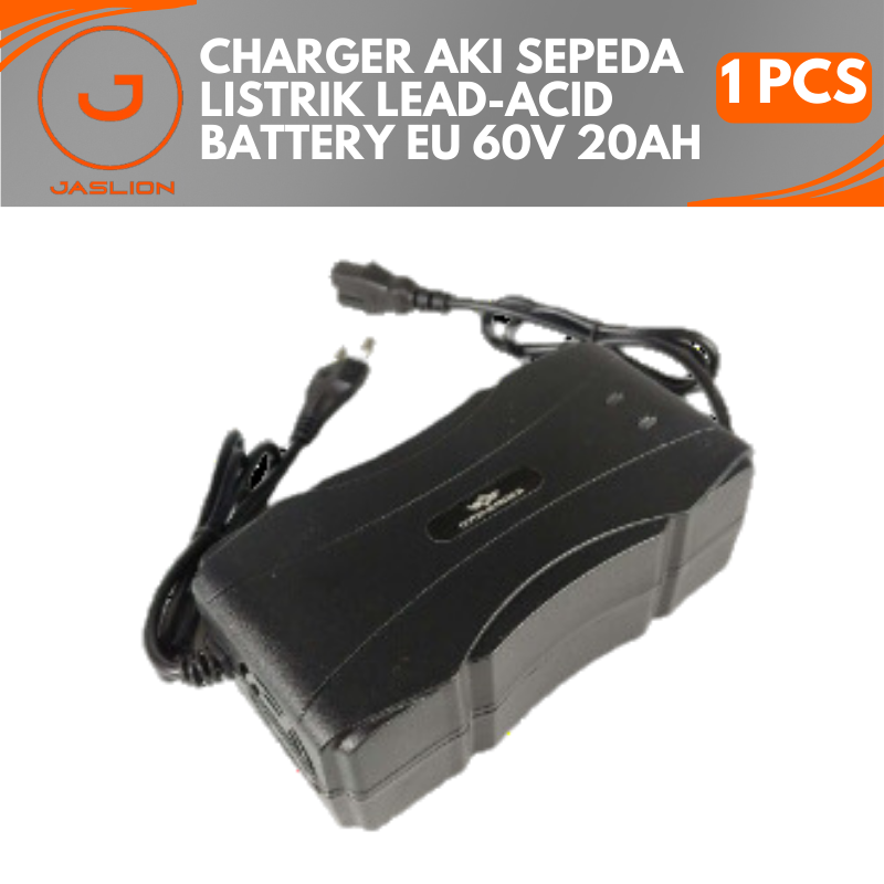 Charger Aki Sepeda Listrik Lead Acid Battery EU 60V 20Ah Lazada Indonesia