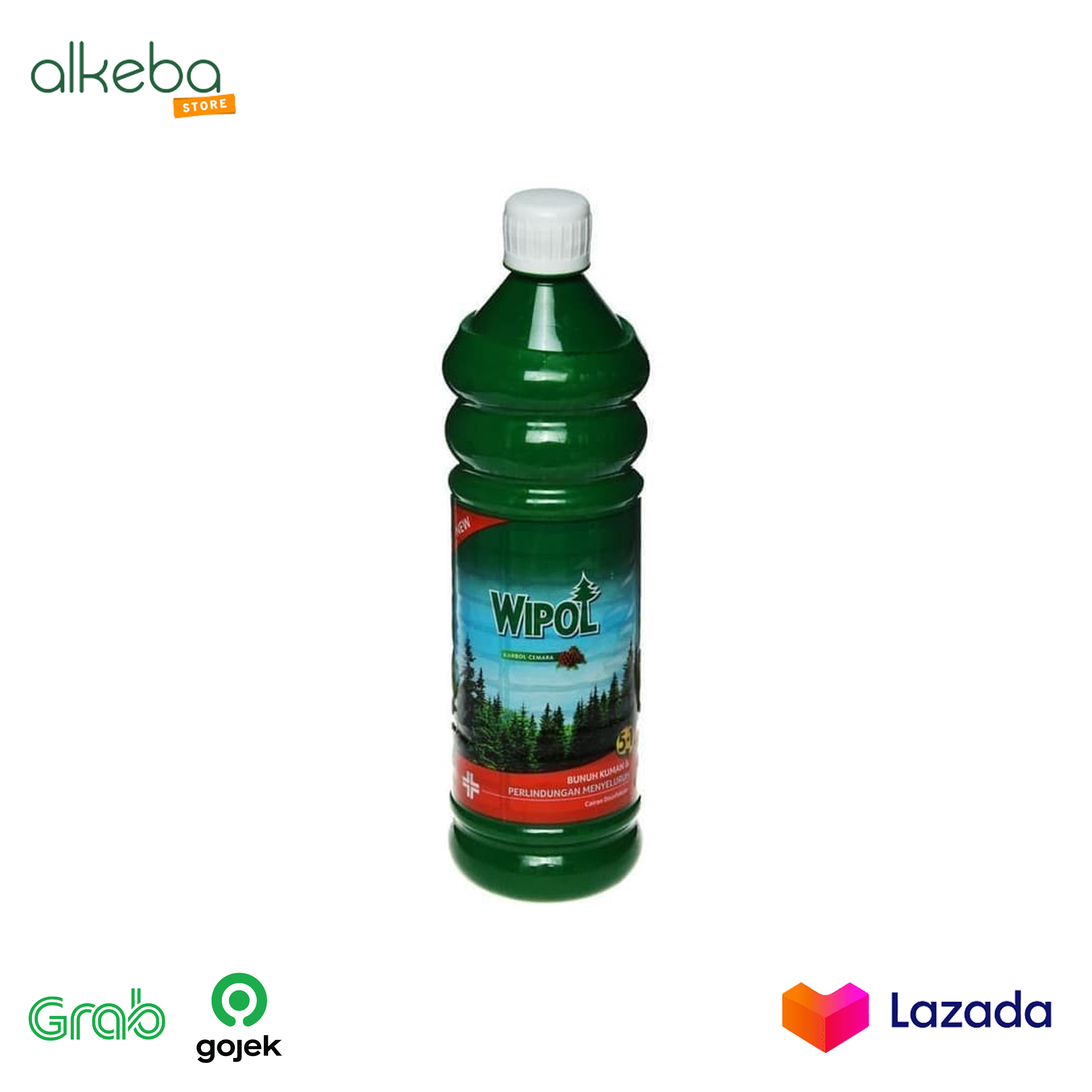 Wipol Botol Ml Disinfektan Lantai Pembunuh Kuman Karbol Cemara