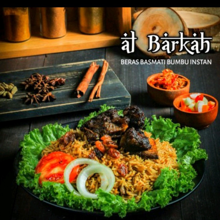 Beras Basmati Al Barkah Bumbu Nasi Kebuli Nasi Kabsah Nasi Biryani Nasi