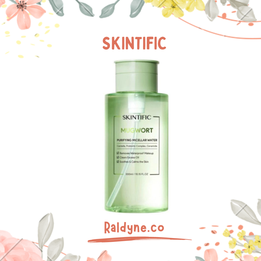 SKINTIFIC Mugwort Purifying Micellar Water Cleansing Oil Soothing And